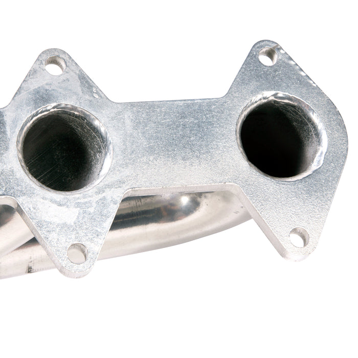 BBK Performance Parts 16410 2005-2010 MUSTANG GT 1 5/8 LONG TUBE EXHAUST HEADERS (POLISHED SILVER CERAMIC) - Truck Part Superstore