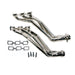BBK Performance Parts 1642 2011-2017 MUSTANG V6 1-3/4 LONG TUBE EXHAUST HEADERS (TITANIUM CERAMIC) - Truck Part Superstore
