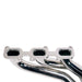 BBK Performance Parts 1642 2011-2017 MUSTANG V6 1-3/4 LONG TUBE EXHAUST HEADERS (TITANIUM CERAMIC) - Truck Part Superstore