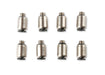 NOS/Nitrous Oxide System 16442-8NOS Tube Fitting; 10/32 in. Pipe To 1/8 in. Tube ; 8 Piece; - Truck Part Superstore