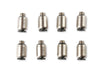 NOS/Nitrous Oxide System 16442-8NOS Tube Fitting; 10/32 in. Pipe To 1/8 in. Tube ; 8 Piece; - Truck Part Superstore