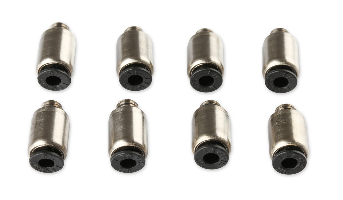 NOS/Nitrous Oxide System 16442-8NOS Tube Fitting; 10/32 in. Pipe To 1/8 in. Tube ; 8 Piece; - Truck Part Superstore