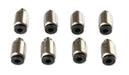 NOS/Nitrous Oxide System 16442-8NOS Tube Fitting; 10/32 in. Pipe To 1/8 in. Tube ; 8 Piece; - Truck Part Superstore