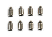 NOS/Nitrous Oxide System 16442-8NOS Tube Fitting; 10/32 in. Pipe To 1/8 in. Tube ; 8 Piece; - Truck Part Superstore