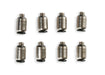 NOS/Nitrous Oxide System 16442-8NOS Tube Fitting; 10/32 in. Pipe To 1/8 in. Tube ; 8 Piece; - Truck Part Superstore