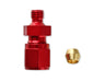 NOS/Nitrous Oxide System 16445NOS Pipe Fitting Compression; 3/16 in. Tube To 1/4 in.-20 FTG; Red; - Truck Part Superstore