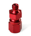 NOS/Nitrous Oxide System 16445NOS Pipe Fitting Compression; 3/16 in. Tube To 1/4 in.-20 FTG; Red; - Truck Part Superstore