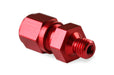 NOS/Nitrous Oxide System 16445NOS Pipe Fitting Compression; 3/16 in. Tube To 1/4 in.-20 FTG; Red; - Truck Part Superstore