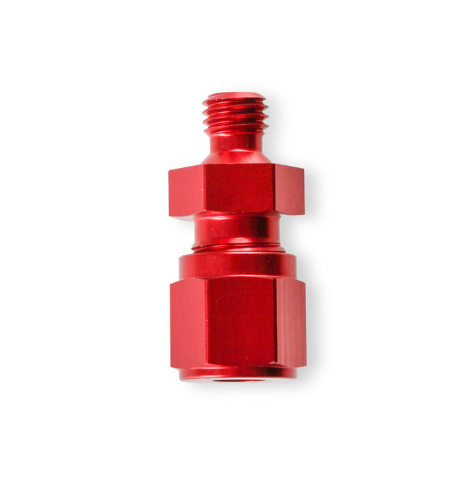 NOS/Nitrous Oxide System 16445NOS Pipe Fitting Compression; 3/16 in. Tube To 1/4 in.-20 FTG; Red; - Truck Part Superstore