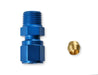 NOS/Nitrous Oxide System 16447NOS Pipe Fitting Compression; 3/16 in. Tube To 1/8 in.-27 NPT FTG; Blue; - Truck Part Superstore
