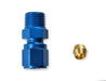 NOS/Nitrous Oxide System 16447NOS Pipe Fitting Compression; 3/16 in. Tube To 1/8 in.-27 NPT FTG; Blue; - Truck Part Superstore