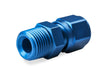 NOS/Nitrous Oxide System 16447NOS Pipe Fitting Compression; 3/16 in. Tube To 1/8 in.-27 NPT FTG; Blue; - Truck Part Superstore