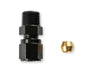 NOS/Nitrous Oxide System 16449NOS Pipe Fitting Compression; 3/16 in. Tube To 1/8 in.-27 NPT FTG; Black; - Truck Part Superstore
