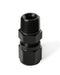 NOS/Nitrous Oxide System 16449NOS Pipe Fitting Compression; 3/16 in. Tube To 1/8 in.-27 NPT FTG; Black; - Truck Part Superstore