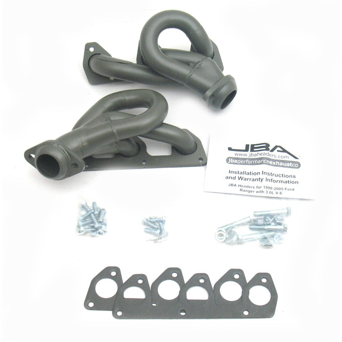 JBA Racing Headers 1647S-1JT JBA Performance Exhaust 1650-1ST 2.5" Stainless 1650 EFI Starter Tubes. - Truck Part Superstore