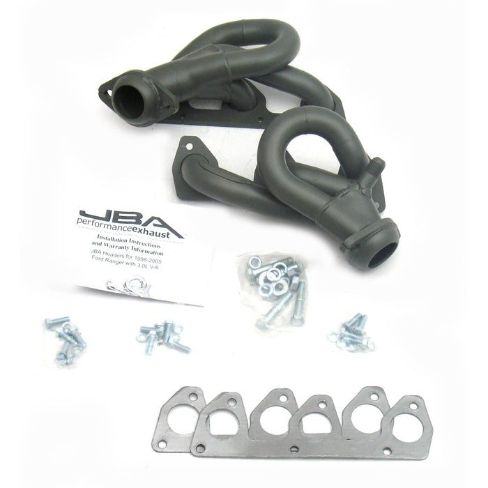 JBA Racing Headers 1647SJT 98-01 Ford Ranger 3.0L V-6 Ti Cer - Truck Part Superstore