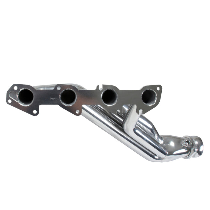 BBK Performance Parts 16480 2005-19 Dodge 6.1L 6.2L 6.4L CHALL CHAR LONG TUBES (POLISHED SILVER CERAMIC) - Truck Part Superstore