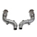 BBK Performance Parts 16481 2005-2023 Dodge 6.1L 6.2L 6.4L CHALL CHARG HELLCAT SHORT MID PIPE W/Cats - Truck Part Superstore