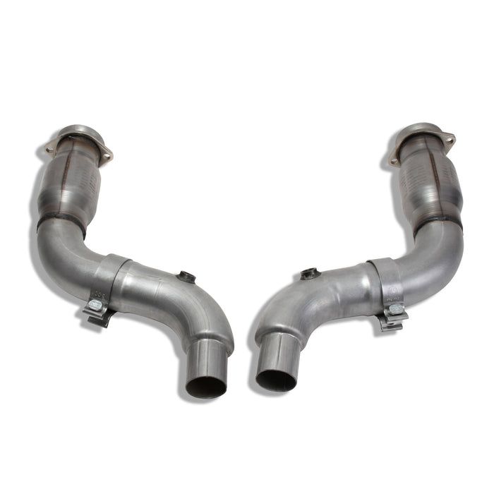 BBK Performance Parts 16481 2005-2023 Dodge 6.1L 6.2L 6.4L CHALL CHARG HELLCAT SHORT MID PIPE W/Cats - Truck Part Superstore
