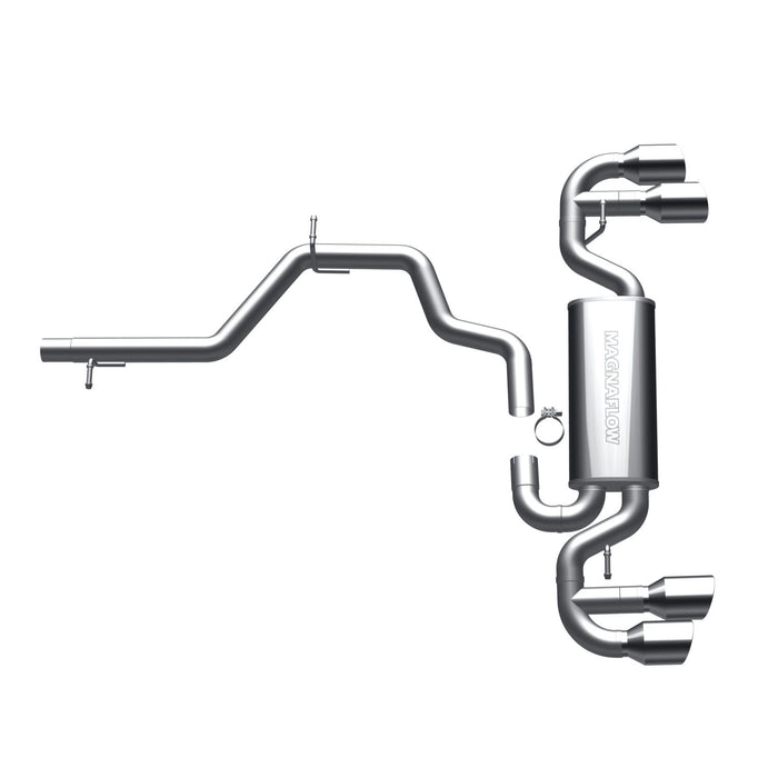 MagnaFlow Exhaust Products 16491 Touring Series Stainless Cat-Back System - Truck Part Superstore