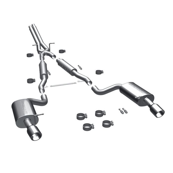 MagnaFlow Exhaust Products 16493 Touring Series Stainless Cat-Back System - Truck Part Superstore