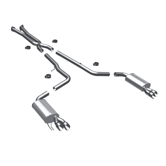 MagnaFlow Exhaust Products 16497 Street Series Stainless Cat-Back System - Truck Part Superstore