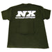 Nitrous Express 16507 MEDIUM BLACK T-SHIRT W/ WHITE NX . - Truck Part Superstore