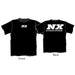 Nitrous Express 16511 XXX-LARGE BLACK T-SHIRT W/WHITE NX - Truck Part Superstore