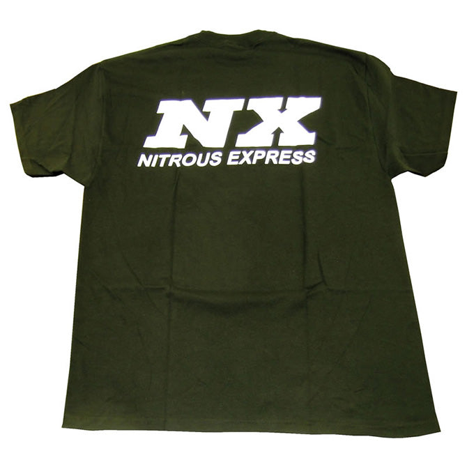 Nitrous Express 16510 XX-LARGE  BLACK T-SHIRT W/ WHITE NX  . - Truck Part Superstore