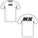 Nitrous Express 16512 SMALL  WHITE T-SHIRT W/ BLACK NX . - Truck Part Superstore