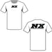 Nitrous Express 16517 XXX-LARGE WHITE T-SHIRT W/BLACK NX - Truck Part Superstore
