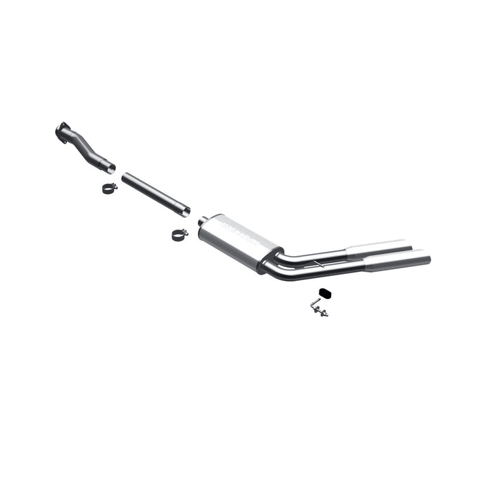 MagnaFlow Exhaust Products 16522 Street Series Stainless Cat-Back System - Truck Part Superstore