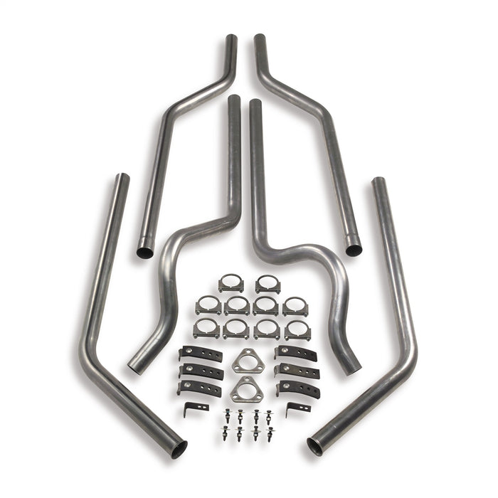 Hooker 16622HKR Dual Competition Manifold Back Exhaust System Kit - Truck Part Superstore
