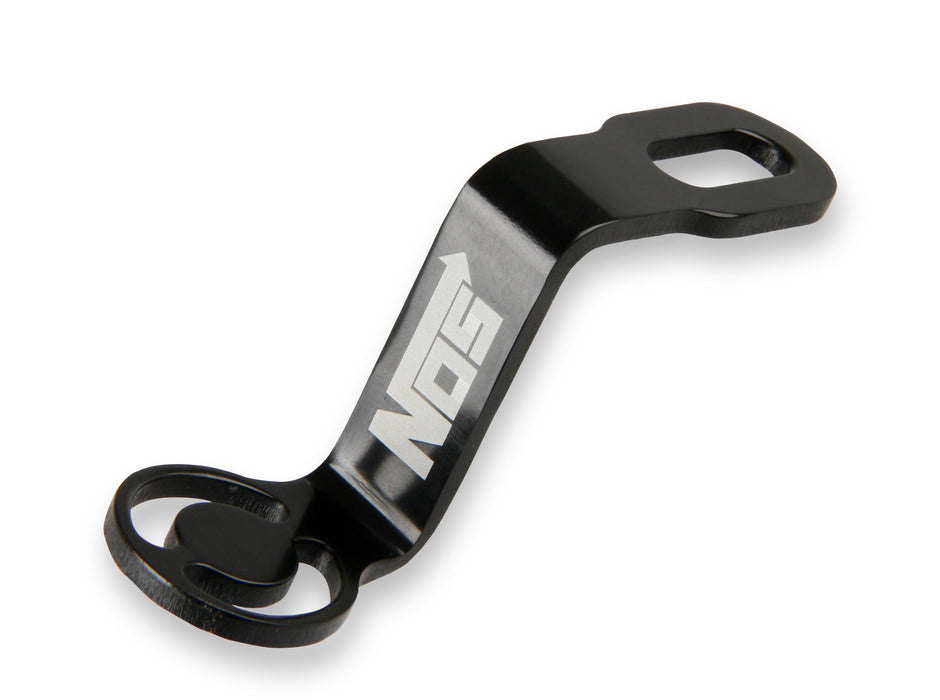 NOS/Nitrous Oxide System 16523NOS Solenoid Bracket; 1 in. Base Dia.; Black; Aluminum; - Truck Part Superstore