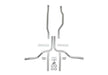 Hooker 16526HKR Dual Competition Header Back Exhaust System Kit - Truck Part Superstore