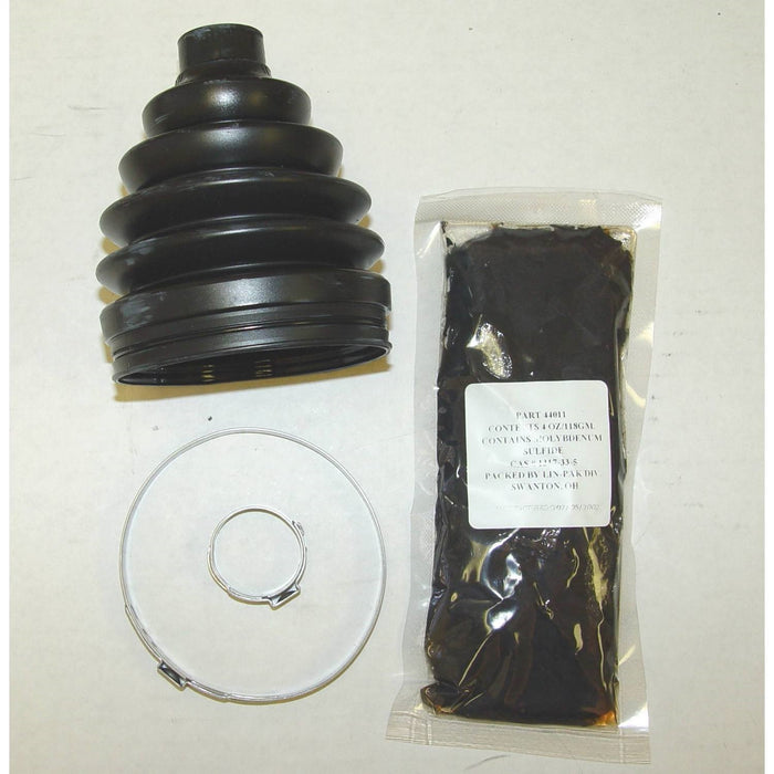Omix 16527.30 Axle CV Boot Kit; Front; Dana 30; Reverse; Incl. Boot/Clamps/Grease; - Truck Part Superstore