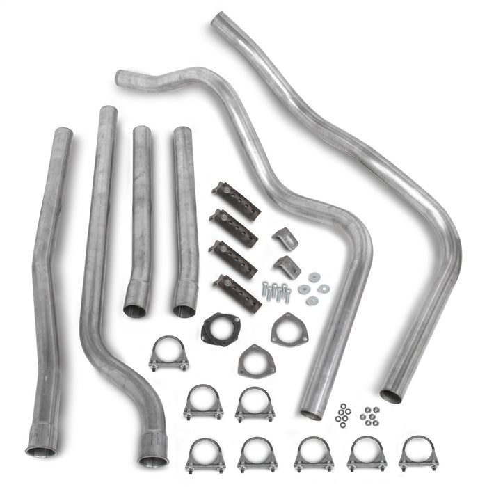 Hooker 16551HKR Dual Competition Header Back Exhaust System Kit - Truck Part Superstore