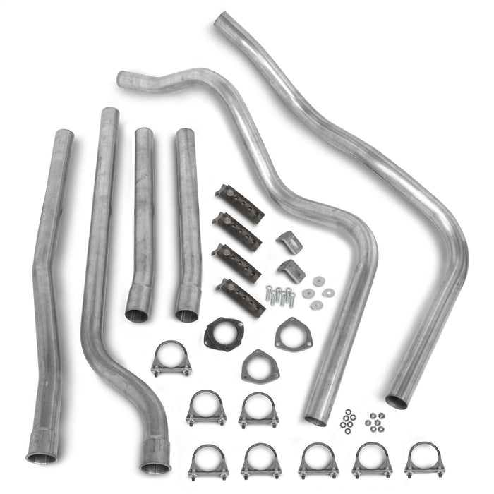 Hooker 16551HKR Dual Competition Header Back Exhaust System Kit - Truck Part Superstore