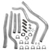 Hooker 16551HKR Dual Competition Header Back Exhaust System Kit - Truck Part Superstore