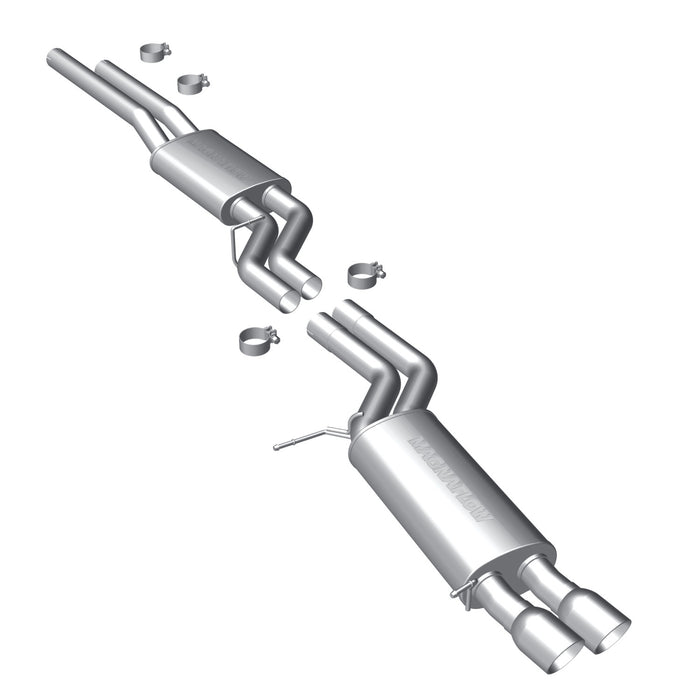 MagnaFlow Exhaust Products 16553 Touring Series Stainless Cat-Back System - Truck Part Superstore