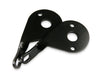 NOS/Nitrous Oxide System 16555NOS Solenoid Bracket; 1-5/8 in. Base Dia.; 55 Degree; Black; Aluminum; - Truck Part Superstore