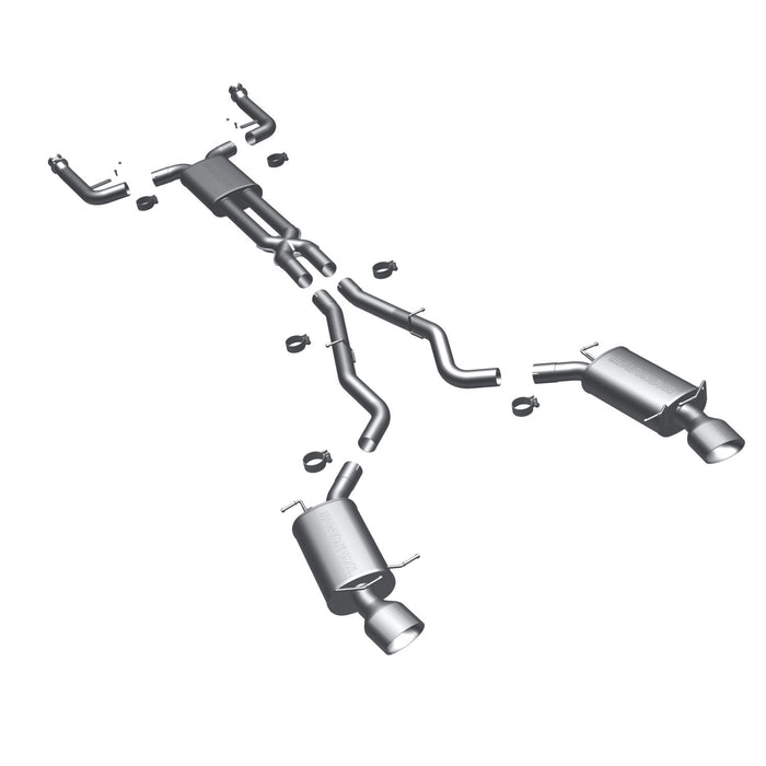MagnaFlow Exhaust Products 16560 Touring Series Stainless Cat-Back System - Truck Part Superstore