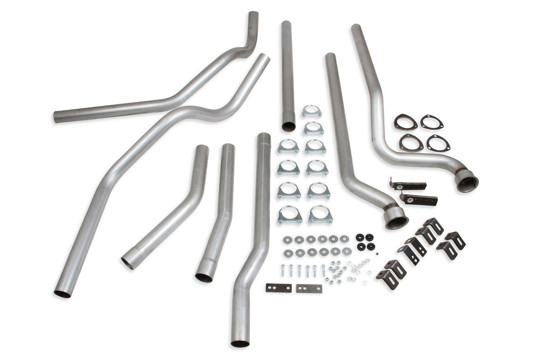 Hooker 16561HKR Dual Competition Header Back Exhaust System Kit - Truck Part Superstore