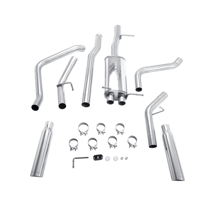 MagnaFlow Exhaust Products 16568 Street Series Stainless Cat-Back System - Truck Part Superstore