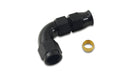 Vibrant Performance 16568 90 Degree Tube to Female AN Adapter; Tube O.D. - 1/2 in.; AN Size: -8; - Truck Part Superstore