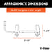 CURT 16570 CURT 16570 R24 5th Wheel Roller for Short Bed Trucks; 24;000 lbs - Truck Part Superstore