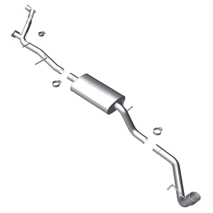 MagnaFlow Exhaust Products 16592 Street Series Stainless Cat-Back System - Truck Part Superstore