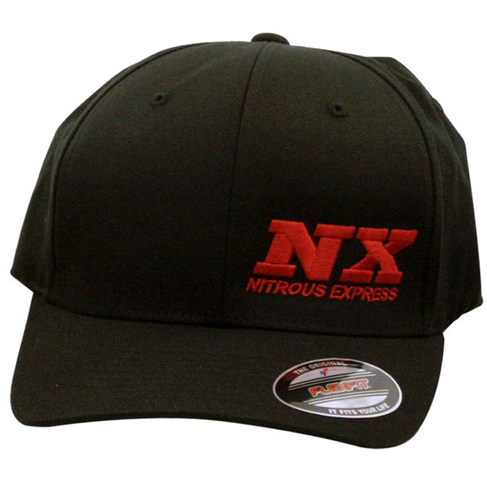 Nitrous Express 16593R NX Flexfit Cap; Size Large to XL; Red; - Truck Part Superstore
