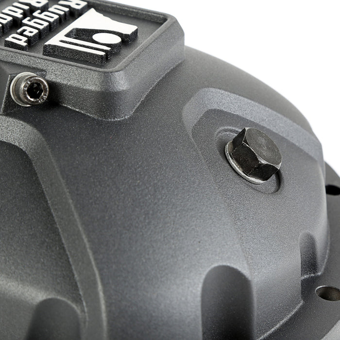 Rugged Ridge 16595.13 Boulder Differential Cover; Black; For Use w/Dana 30 Axle; - Truck Part Superstore