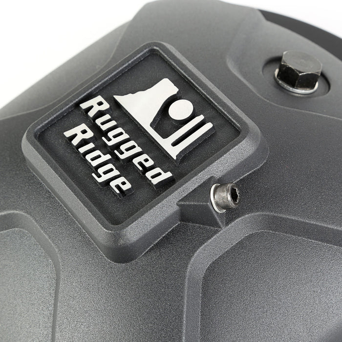 Rugged Ridge 16595.13 Boulder Differential Cover; Black; For Use w/Dana 30 Axle; - Truck Part Superstore